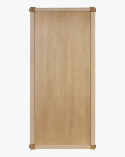 Sabrina Cord & Oak Floor Mirror