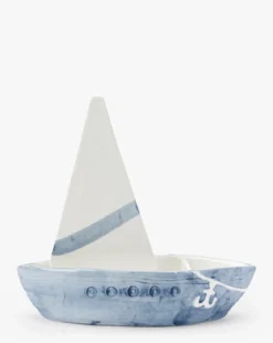 Sailboat Chip & Dip Dish