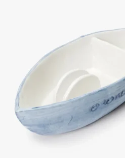 Sailboat Chip & Dip Dish