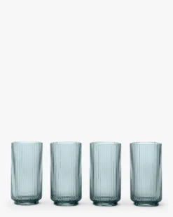 Sanibel Acrylic Highball Drinking Glasses (Set of 4)
