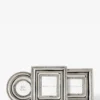 Silver Bead Mini Frames (Set of 3)