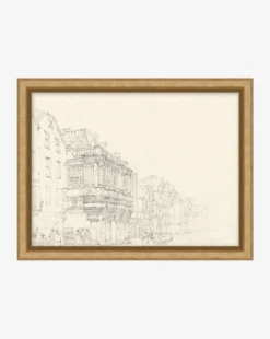 Sketched City Street