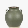 Small Handled Ceramic Pot