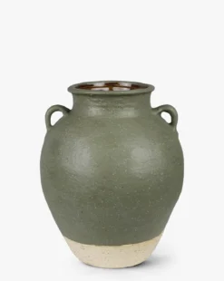 Small Handled Ceramic Pot