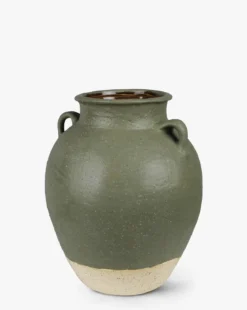 Small Handled Ceramic Pot
