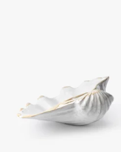 Stoneware Shell Dish