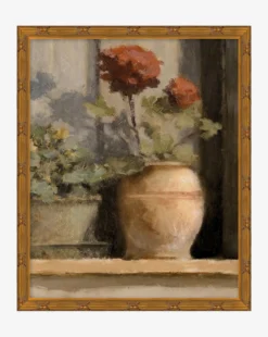 Stoop Geraniums