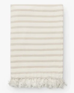 Striped Cotton Throw