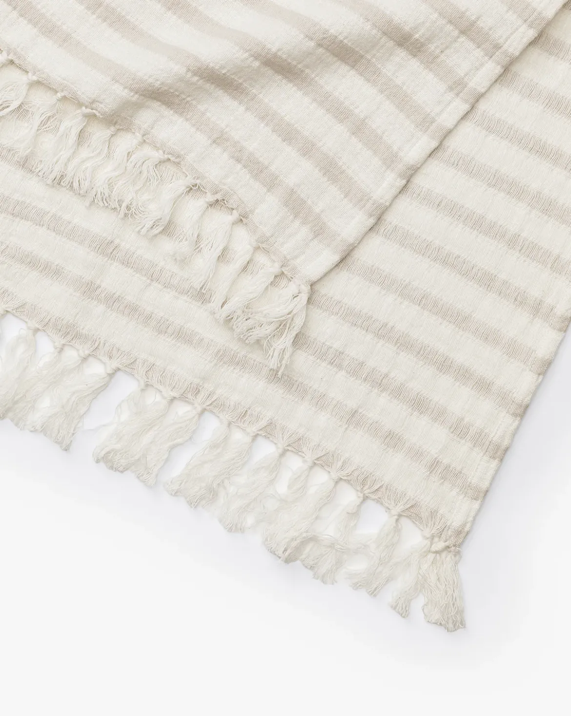 Striped Cotton Throw