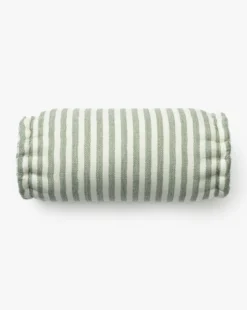 Striped Indoor/Outdoor Bolster Pillow