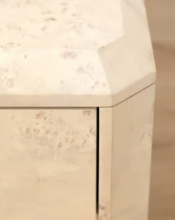 Tali Burl Wood Nightstand