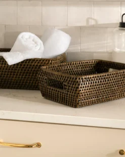 Tatum Woven Laundry Basket