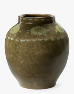 Tilbury Hand-Painted Terracotta Vase