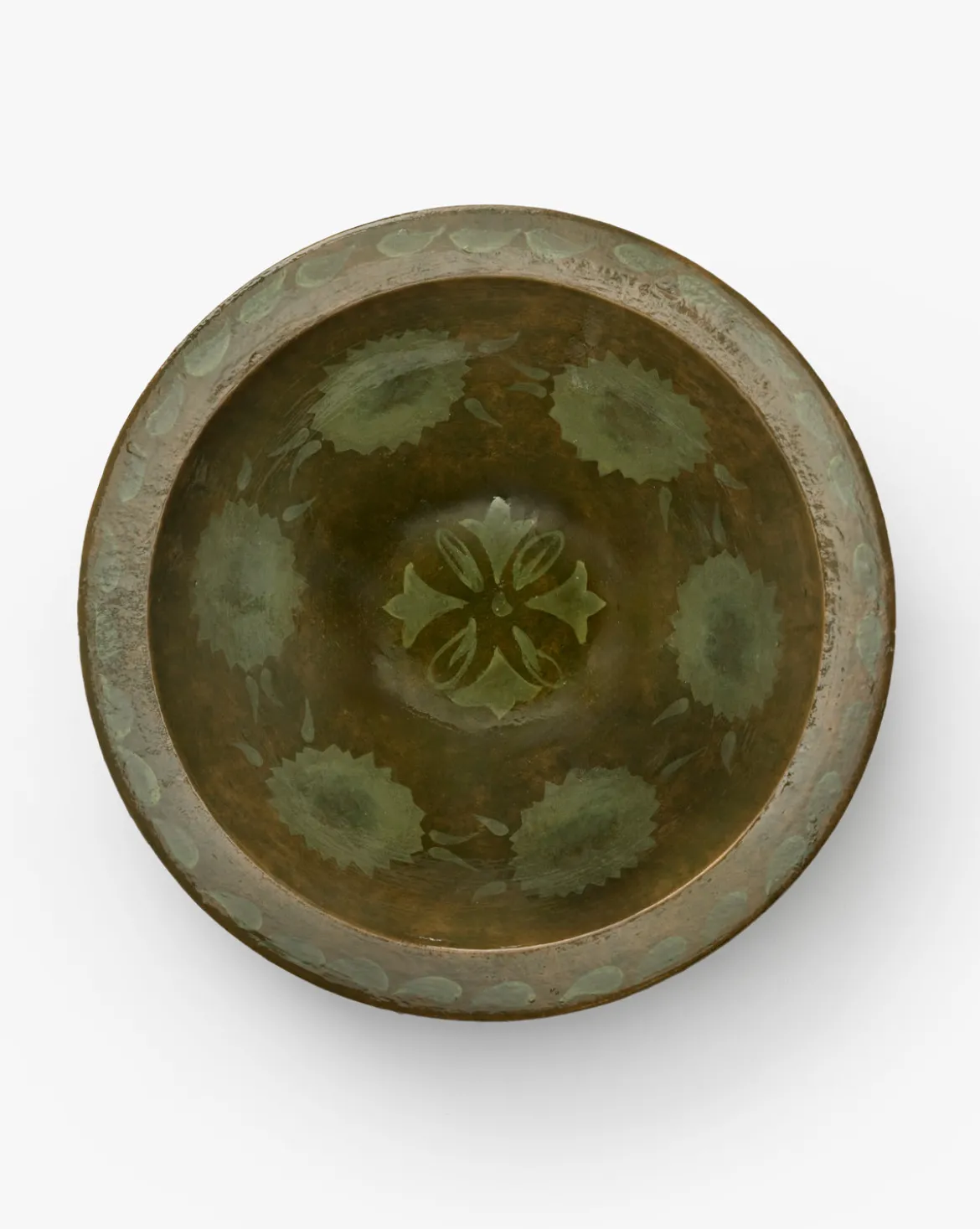Tilbury Hand-Painted Terracotta Bowl