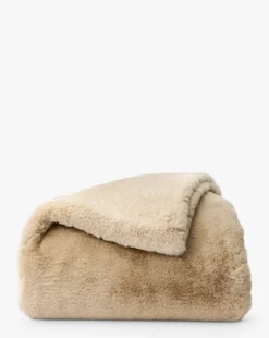 Tove Faux Fur Throw