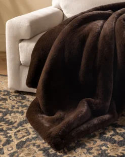 Tove Faux Fur Throw