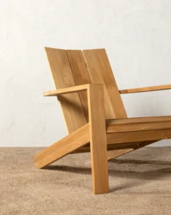 Triby Teak Outdoor Lounge Chair