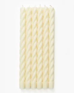 Twisted Taper Candle (Set of 6)