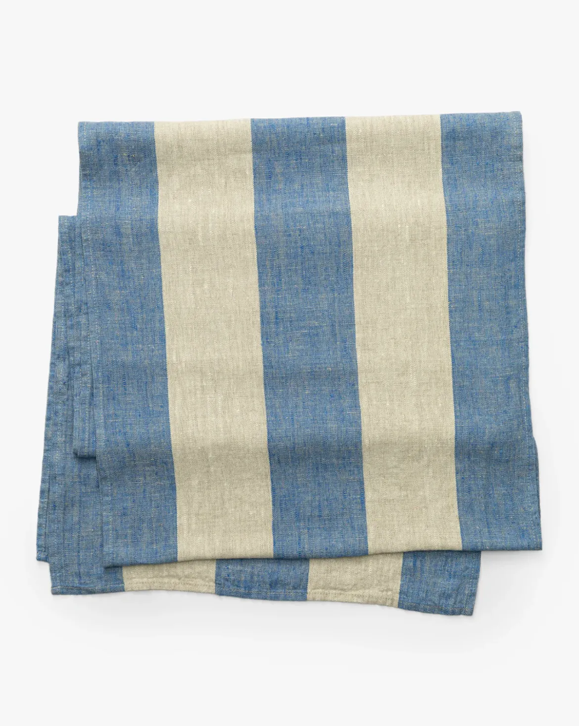 Venice Stripe Linen Tablecloth