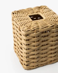 Wicker Tissue Box Cover