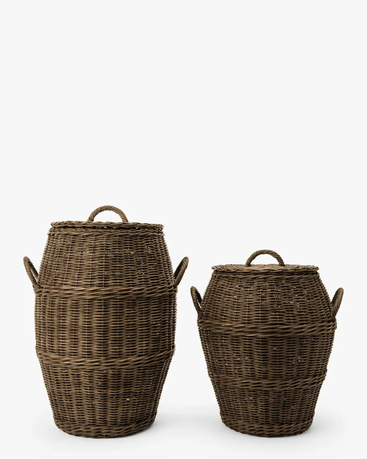Winders Wicker Lidded Basket