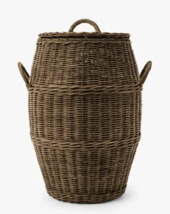 Winders Wicker Lidded Basket