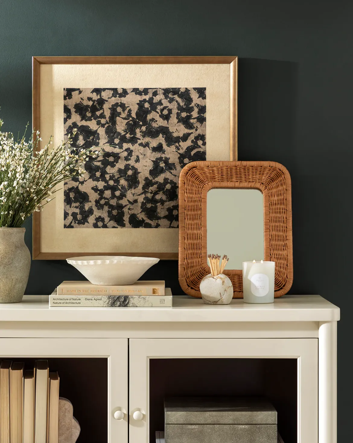Woodblocked Botanical