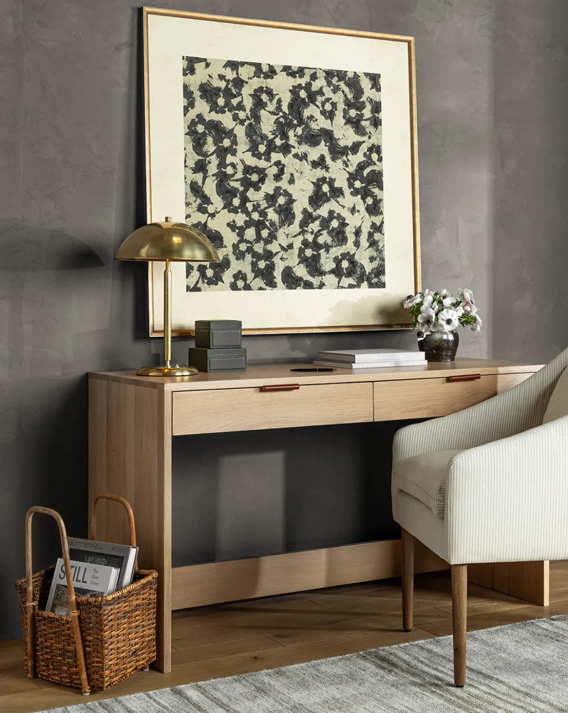 Woodblocked Botanical
