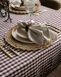 Wooden Interlocked Napkin Ring