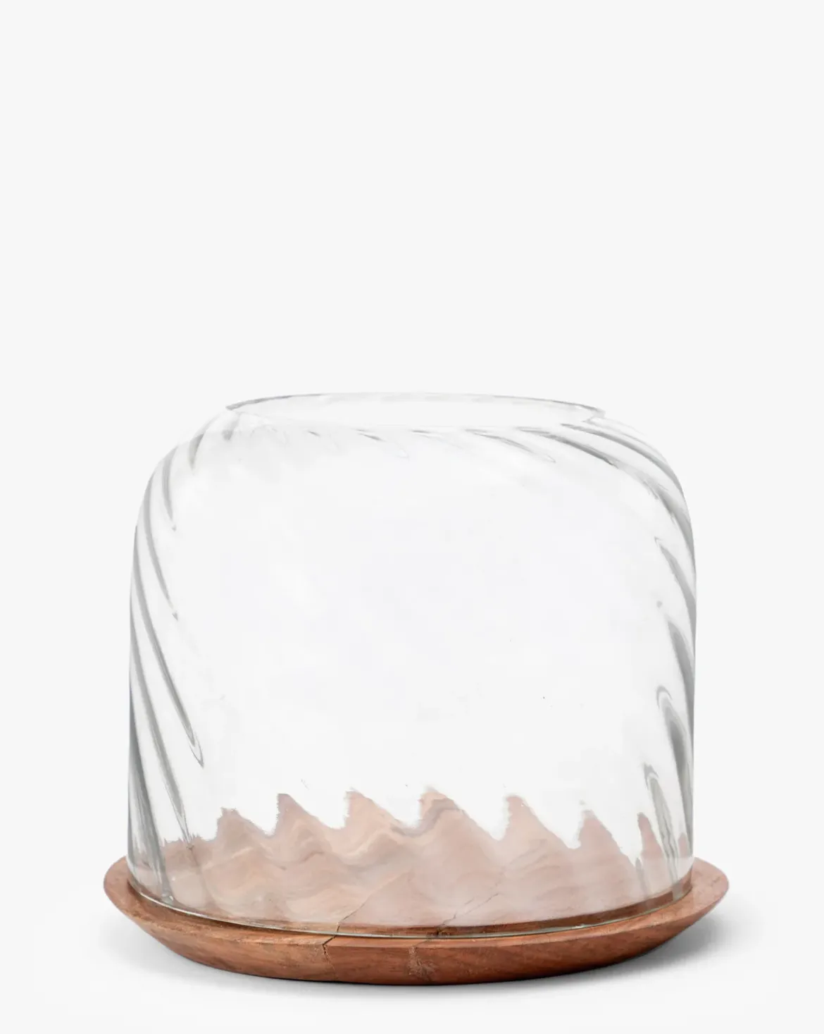 Wood & Glass Hurricane