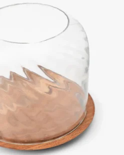 Wood & Glass Hurricane