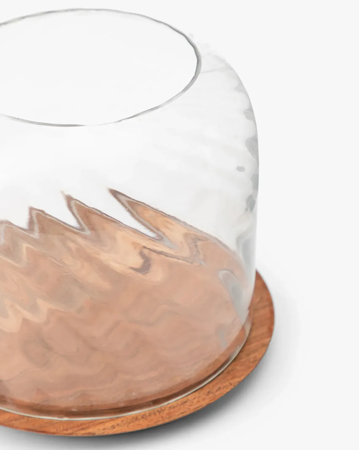 Wood & Glass Hurricane